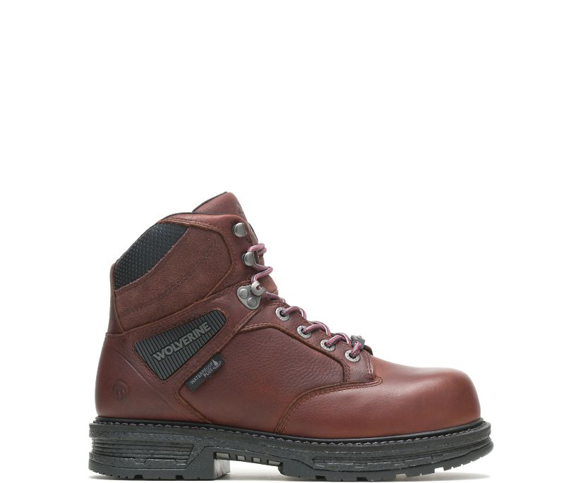 Bottes de Travail Wolverine Hellcat UltraSpring 6" Homme - Rouge Foncé (SOX298530)